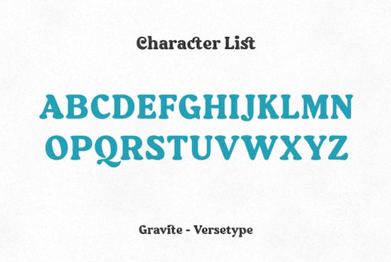 Gravite Font free