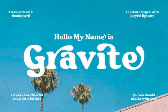 Gravite Font