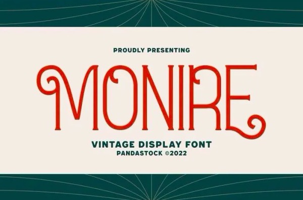 Monire Font download
