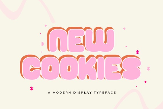 New Cookies Font