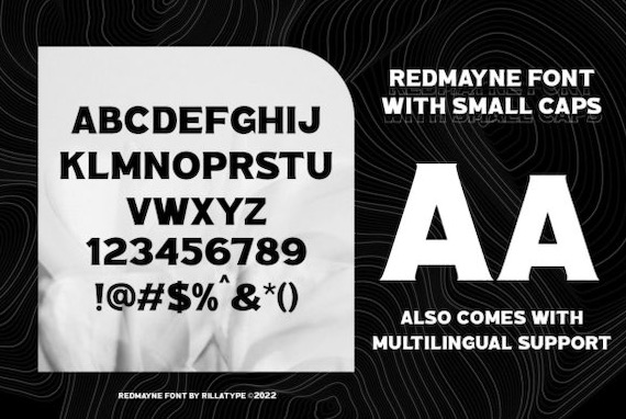 Redmayne Font free