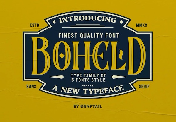 Boheld Font