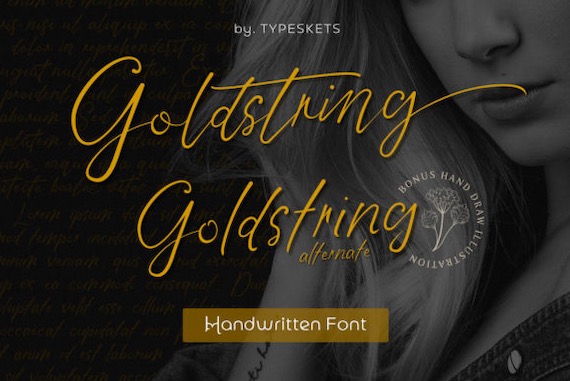 Goldstring Font