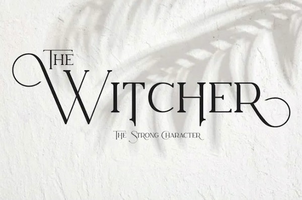 The Witcher Font