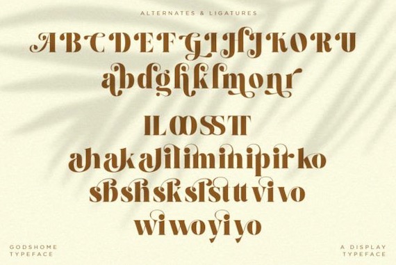 Godshome Font free