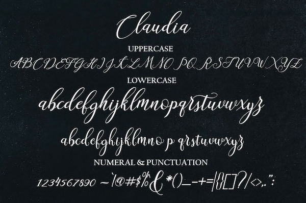Claudia Font free