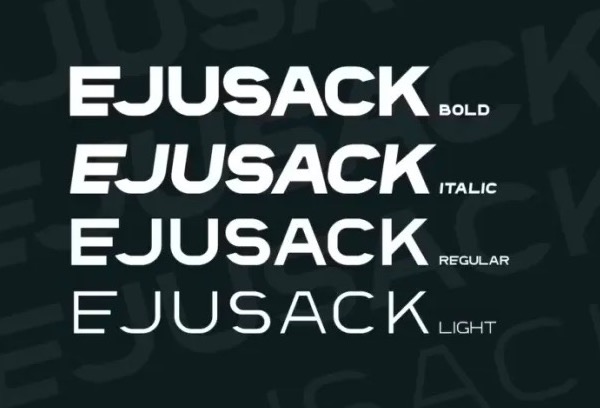 Ejusack Font