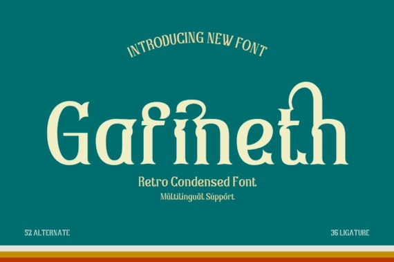 Gafineth Font