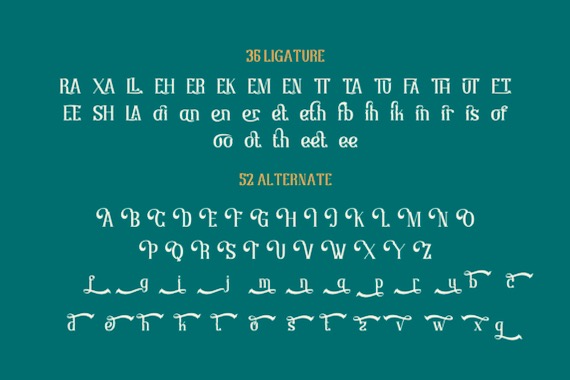 free Gafineth Font