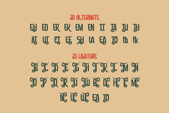free Gueton Font