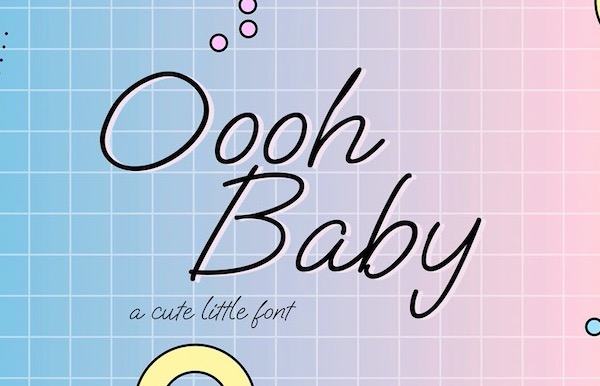 Oooh Baby Font - Dafont101