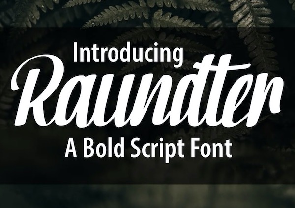 Raundter Font