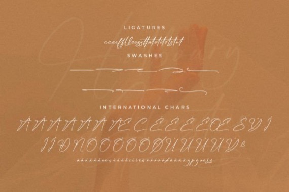 free Hatboury Glenstar Font