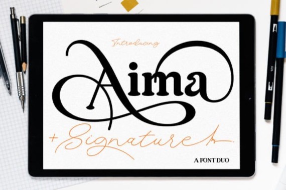 Aima Font Duo
