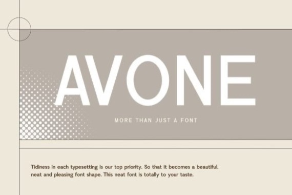 Avone Font