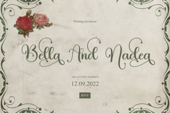 Bride Font free