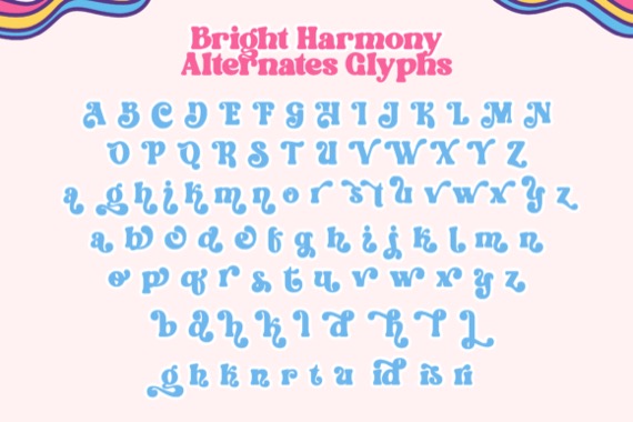 free Bright Harmony Font