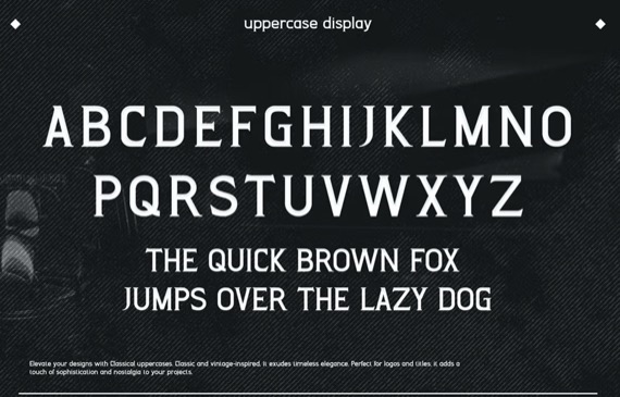 Classical Font free