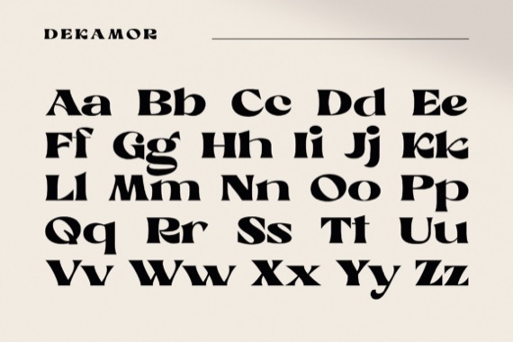 free Dekamor Font
