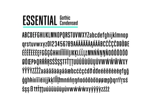 Essential Font free