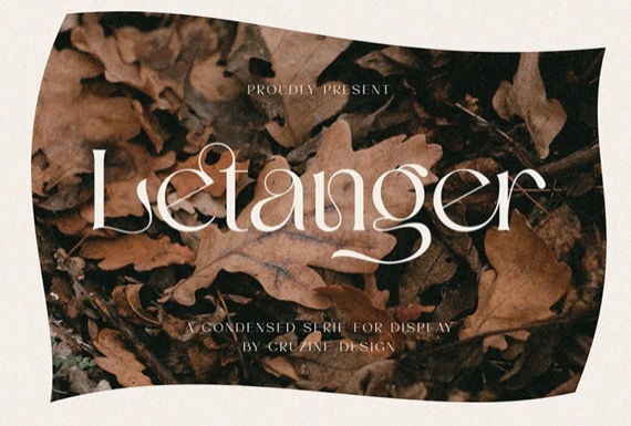 Letanger Font