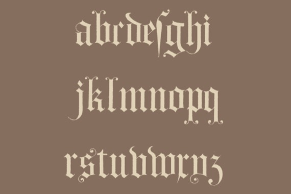 free Malitia Vetus Font
