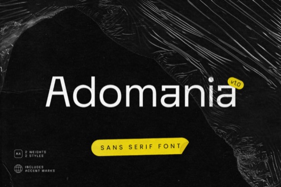 Adomania Font free