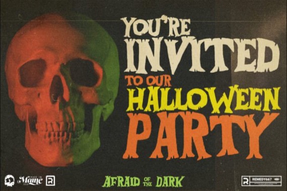 free Afraid of the Dark Font