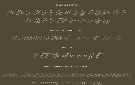 free Anderton Font