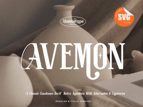 Avemon Font