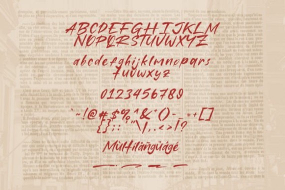 Best Regards Font free