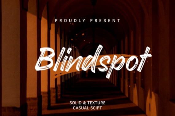 Blindspot Font