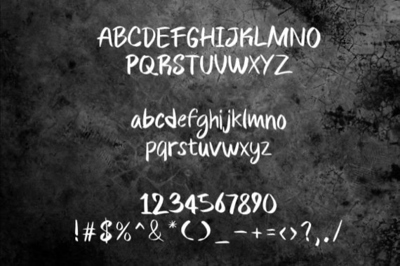 Dirty Bunny Font free