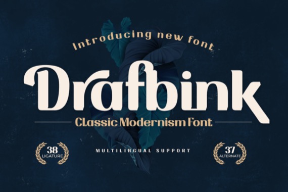 Drafbink Font free