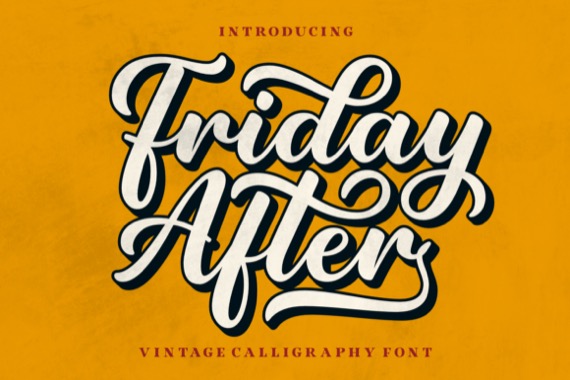 Friday After Font