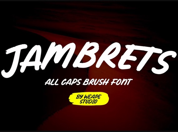 Jambrets Font