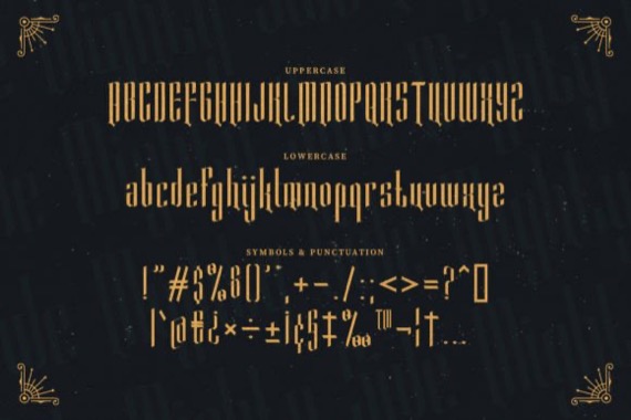 Mighty Side Font free