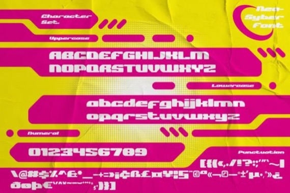 Neo Syber Font free