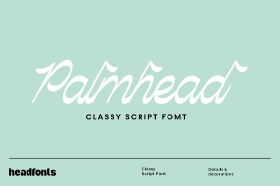 Palmhead Font free