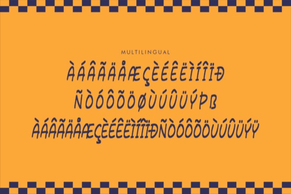 Playing Barnley Font