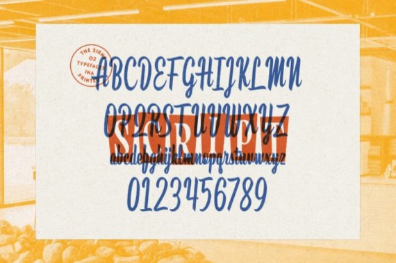 Signs Painted Font