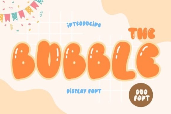 The Bubble Font