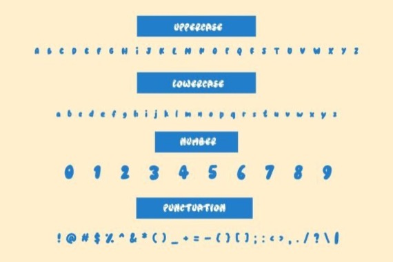 free The Bubble Font