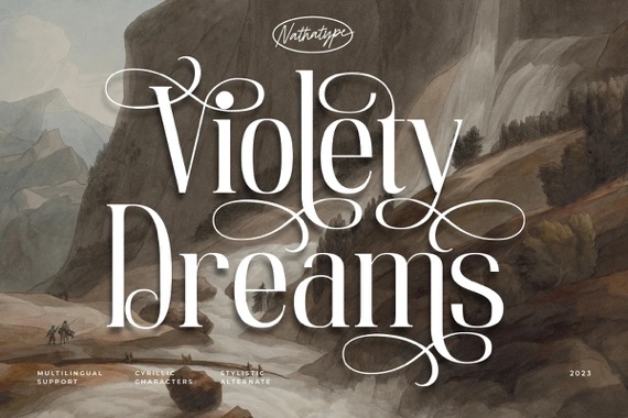 Violety Dreams Font