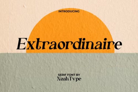 Extraordinaire Font free