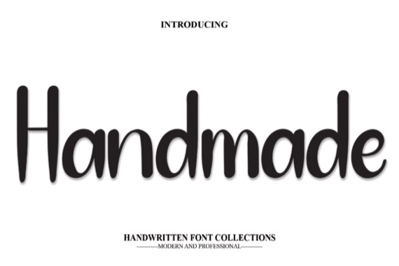 Handmade Script Font - Dafont101