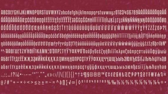 Kenyan Coffee Font free