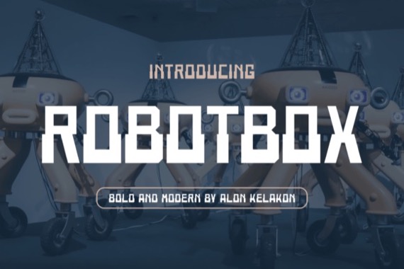 free Robotbox Font
