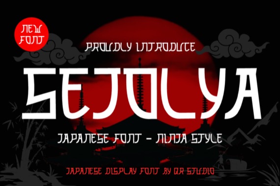 Sejolya Font