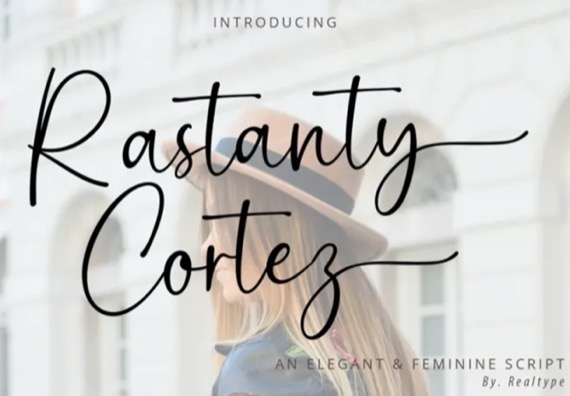 Rastanty Cortez Font